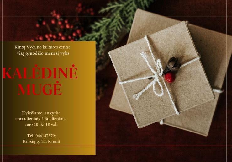 KALĖDINĖ PARODA-MUGĖ