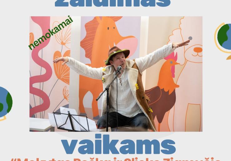 BIRŽELIO 13 D. SPEKTAKLIS VAIKAMS