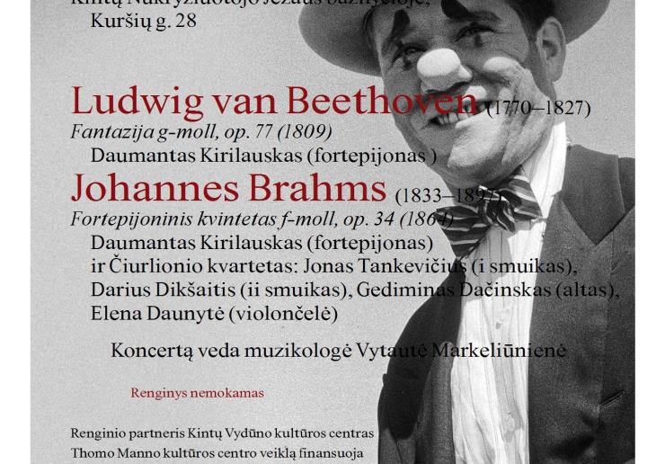 RUGSĖJO 12 D. THOMO MANNO FESTIVALIO KONCERTAS KINTUOSE