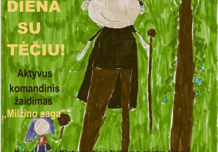 KVIEČIAME Į ŽAIDIMĄ SU TĖČIU!