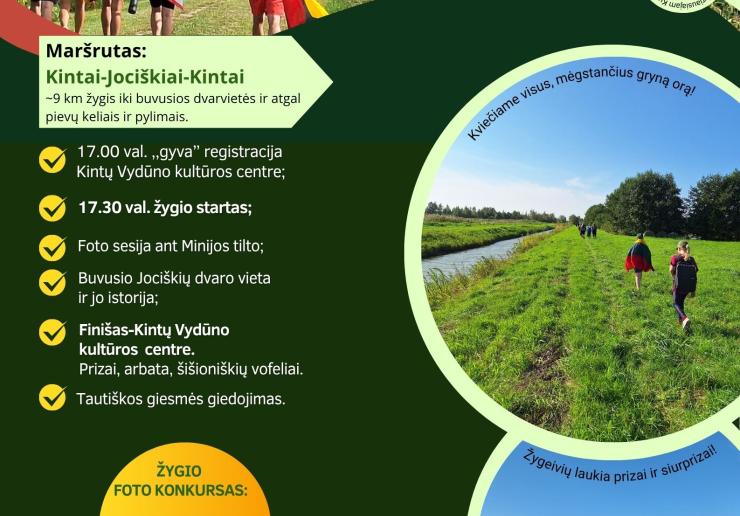 LIEPOS 6 D.-KVIEČIAME Į ŽYGĮ