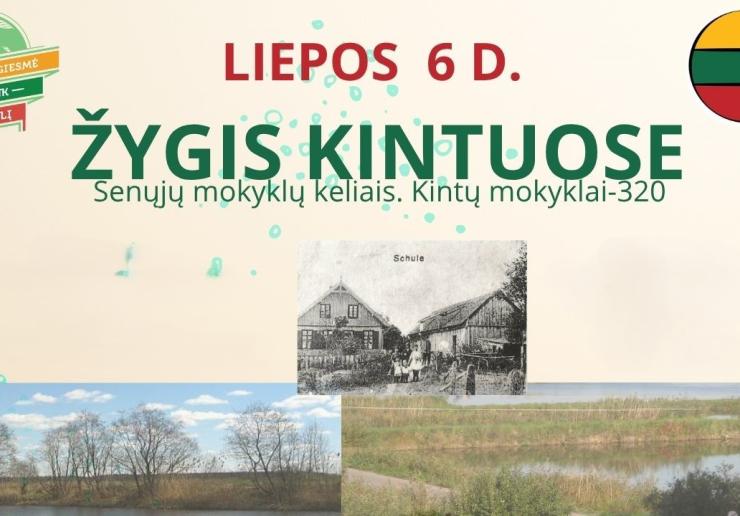 LIEPOS 6 D. -ŽYGIS KINTUOSE